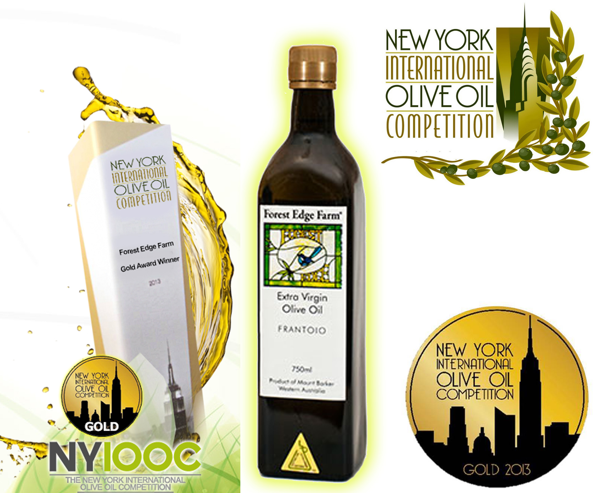 Extra Virgin Olive Oil Gold Winner